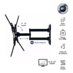 Soporte Para Televisor 14 A 55 Pulgadas 50 Kg Maximo
