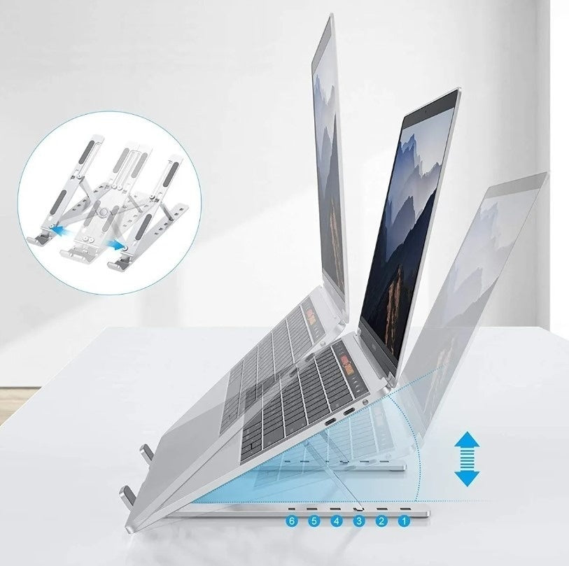 Base Portatil Tablet Ergonomica Reclinable 6 Niveles