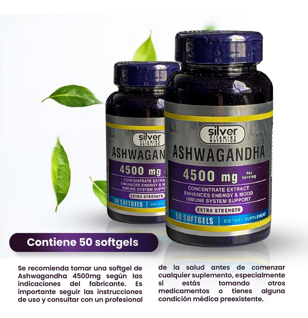 Ashwagandha Sin Estres 4500 Mg