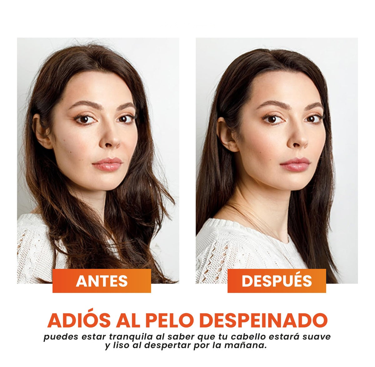 Fundas Para Almohada Satin Seda Cuida Cabello Piel Anti Friz Color Blanco Innovo