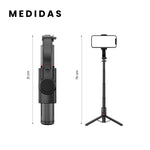 Estabilizador Gymbal Tripode Selfie Todo En 1 Aluminio Con Bluetooth L19 Profesional