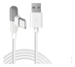Cable Carga Celular Usb - C Android 5A 90 Grados