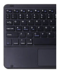 Teclado Inalambrico Slim Delgado Recargable Pad Mouse Tactil