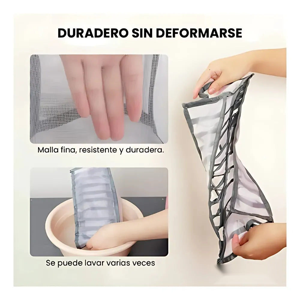 Combo Closet Armable + 3 Cajas Almacenadoras Jeans + 3 Organizadores Ropa Interior