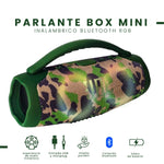 Parlante Mini Boom Box Bluetooth Jbl Inalambrico Camuflado Replic 1.1