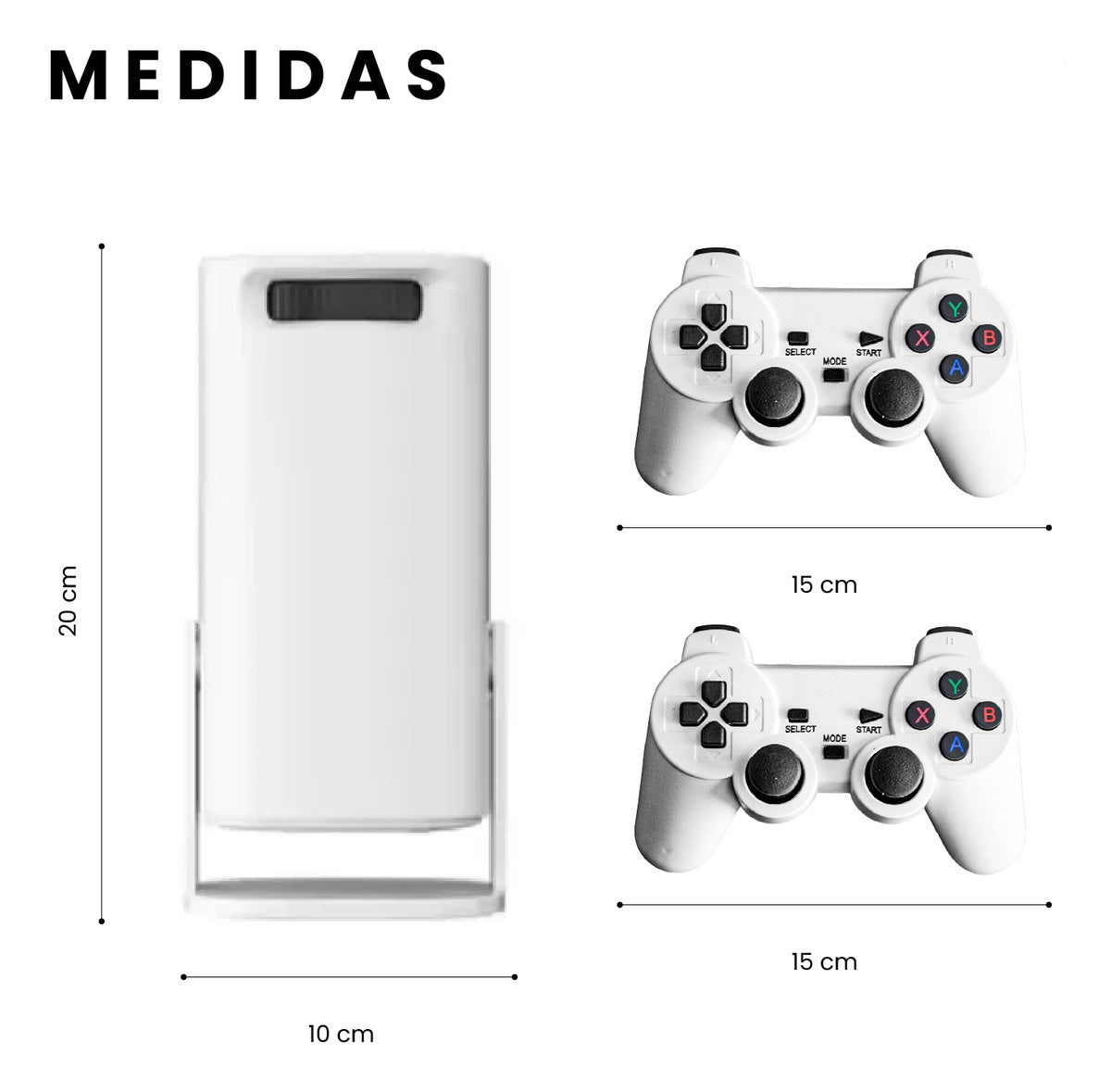 Proyector Smart S40 Max Pro 4K Android 11 Wifi 5G + 2 Controles Pantalla 200 30.000 Juegos Y Apps