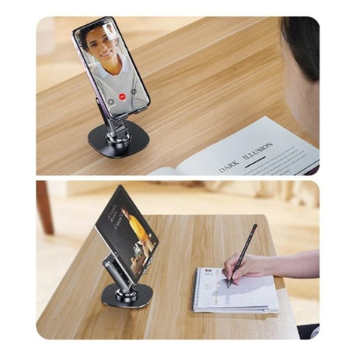 Soporte Base Celular Tablet Mesa Escritorio Ajustable