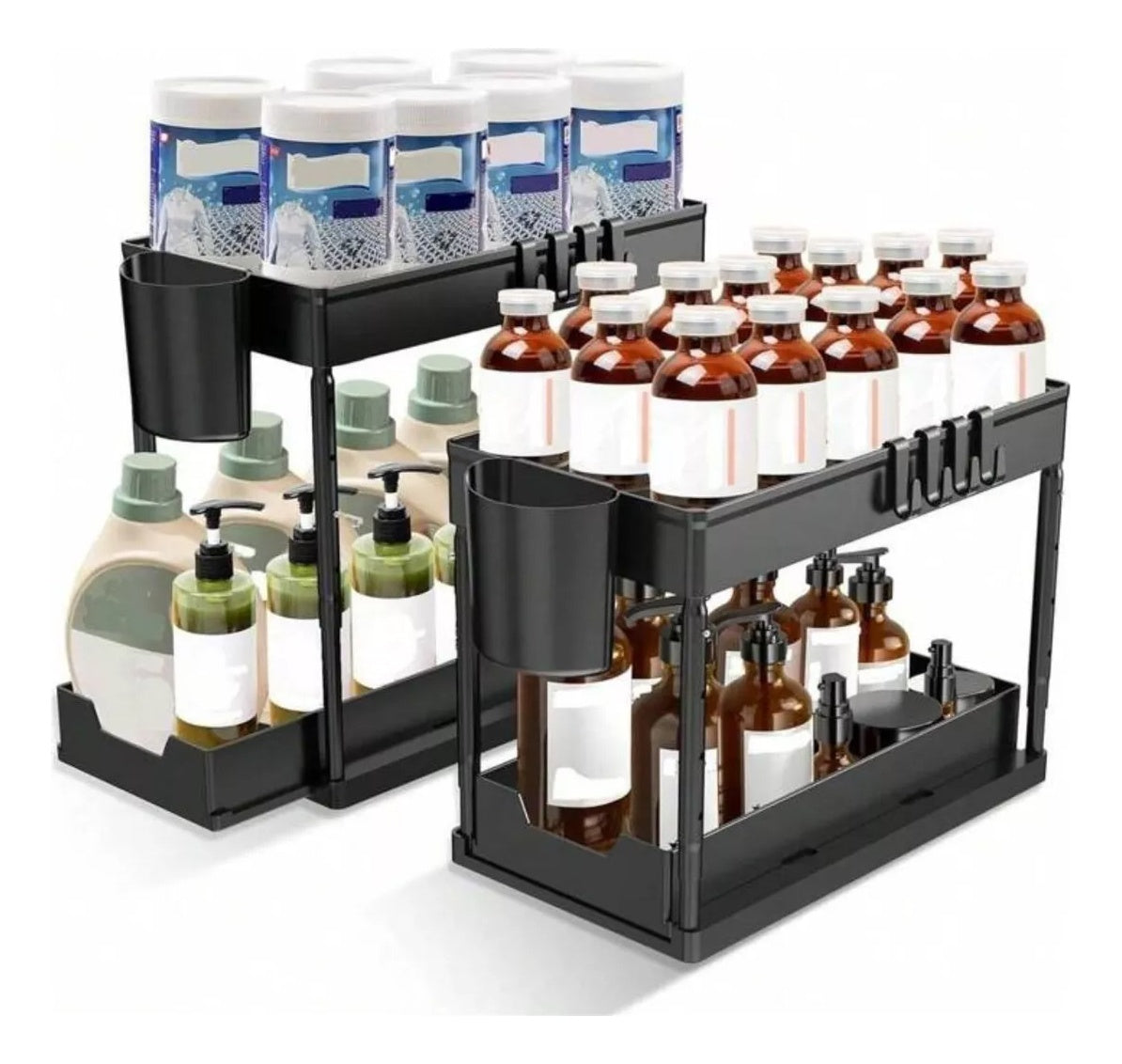 Organizador Multifuncional Para Hogar 2 Niveles Bano Cocina Innovo Home