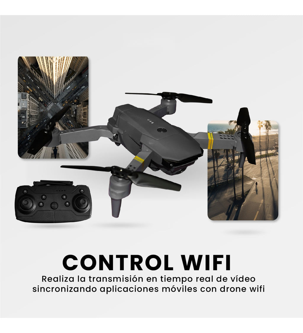 Drone Juguete Para Principiantes Aprendizaje Con Camara Acrobacias