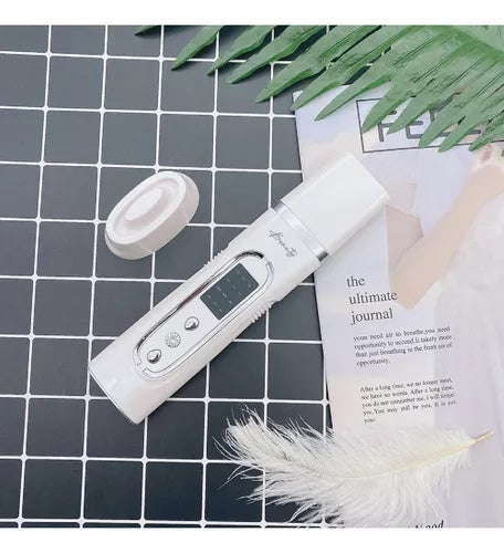 Combo Espatula Extractora Espinillas Limpieza Ultrasonica + 2 Bandas Diadema Cabello