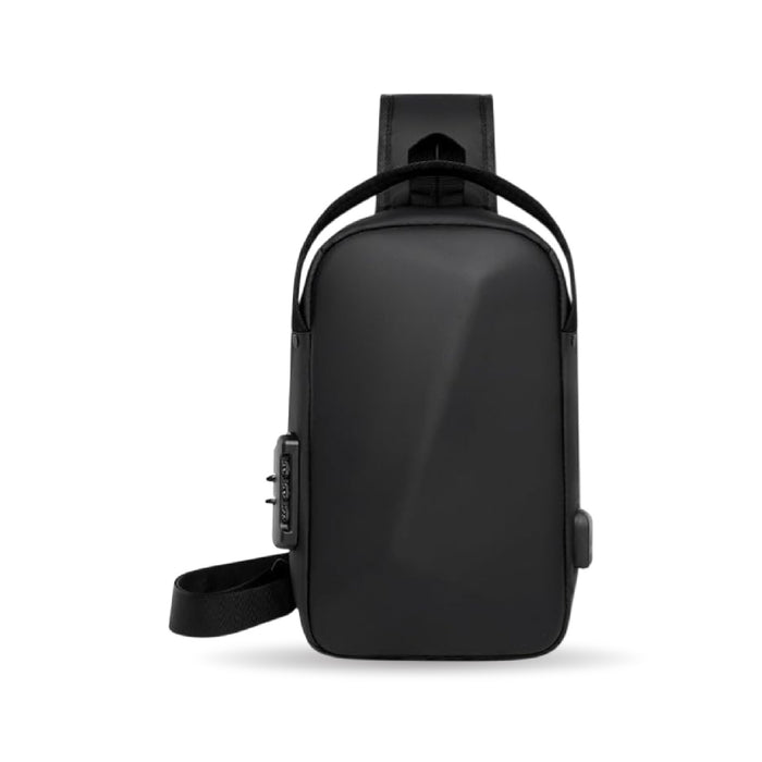 Bolso Antirrobo Impermeable Con Puerto Usb Candado Seguridad