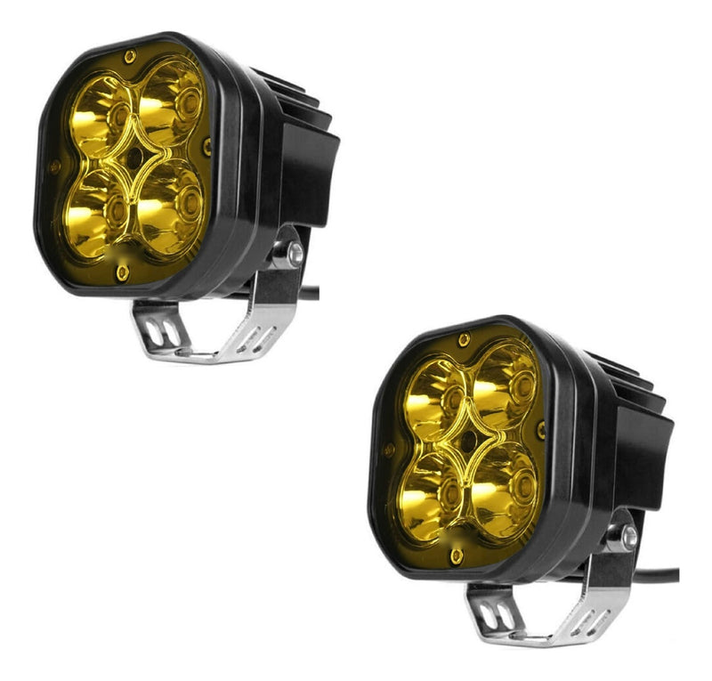 Par Exploradoras Led Para Vehiculos 8000Lm Largo Alcance
