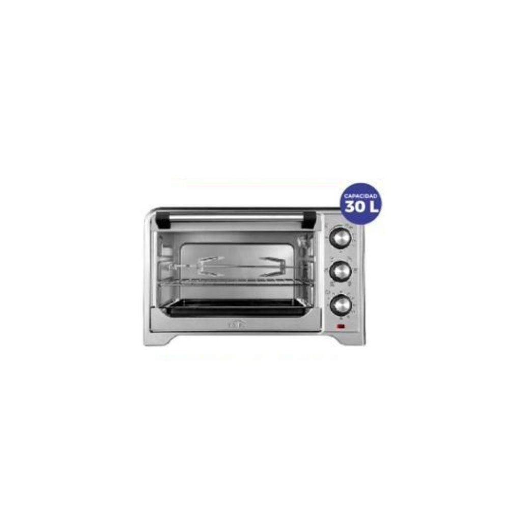Horno Electrico Kalley 26L - 30L 1500W Funciones De Asado, Gratinar Y Horneado