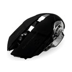 Mouse Gamer Inalambrico 6 Botones Black Edition Receptor Usb Con Luces Rgb