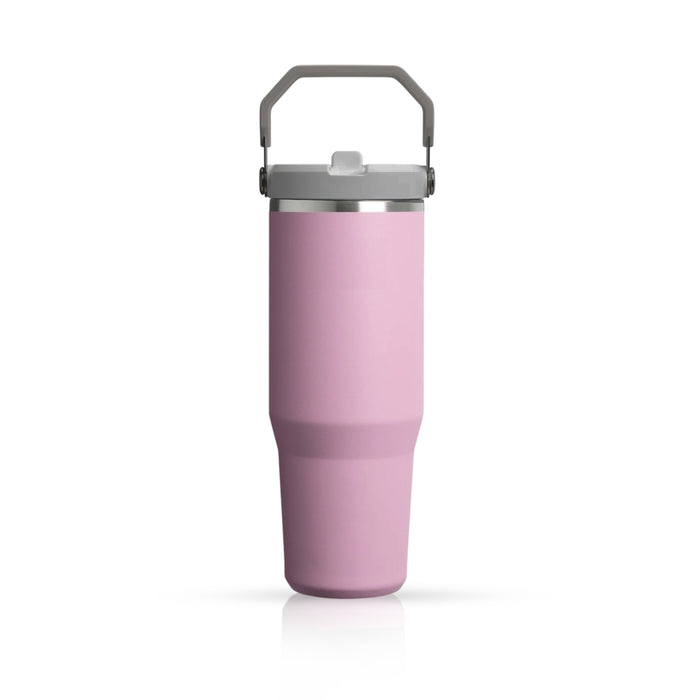Termo Acero Inoxidable 900Ml Flip Straw Antiderrames