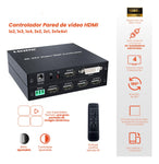Video Controlador Hdmi 2X2 Para Tv 4K Multiplicador 4 Pantallas