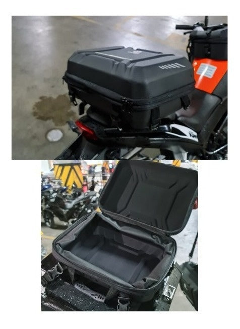 Maleta De Parrila Maletero Para Moto Original Porta Casco