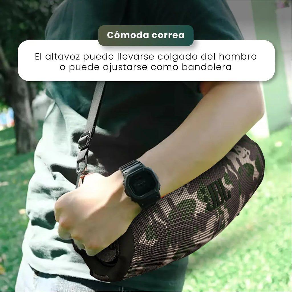 Parlante Xtreme Replica 1.1 Jbl Grande Bluetooth Sonido Potente Hasta 8 Horas Camuflado