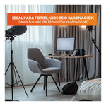 Tripode Universal Ajustable Hasta 2M Con Tornillo De 1/4 Metalico
