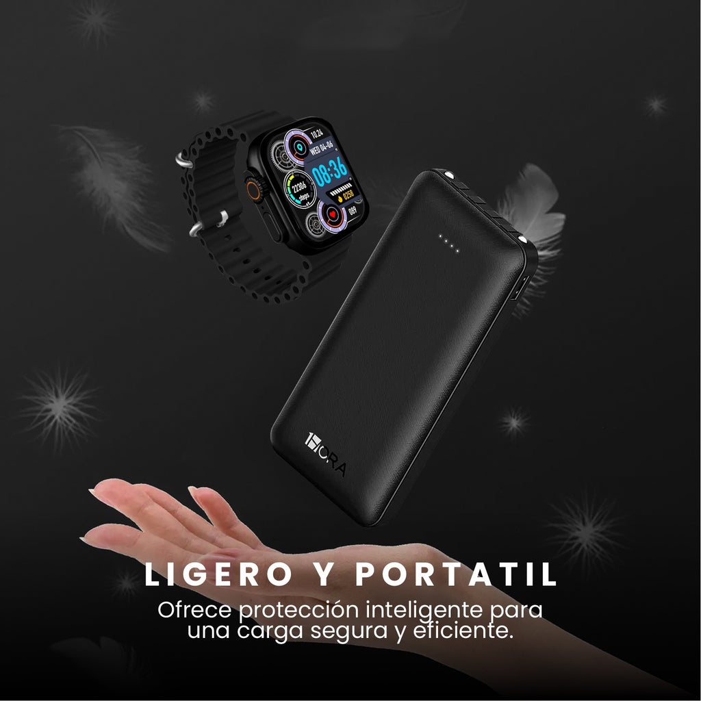 Smartwatch Deportivo Con 7 Pulsos Contesta Llamadas Con Bateria Portatil Para Celular