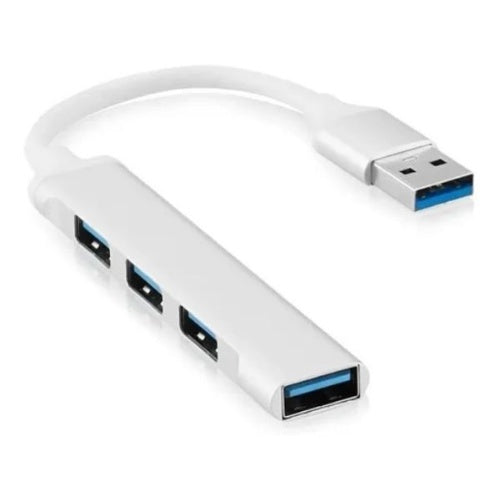Hub Multipuertos Usb 3.0 Carcaza Aluminio 4 Puertos Fino