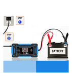 Cargador Iniciador De Bateria Inteligente Para Carros Motos Automoviles 12V