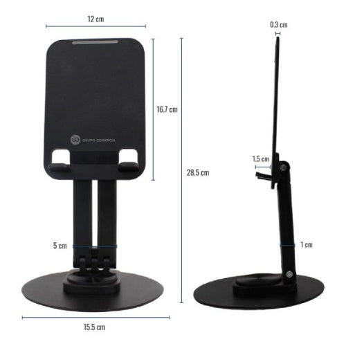 Base Tablet Soporte Computador Portatil Ajustable Giratorio Premium