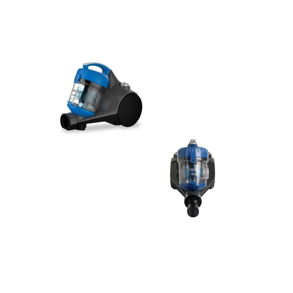 Aspiradora Kalley Ciclonica 1200W Sin Bolsa 1.5L Potente Y Compacta