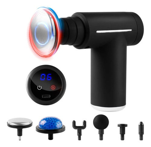Massage Gun Masajeador Muscular Electrico Pistola Calor Frio Color Gun
