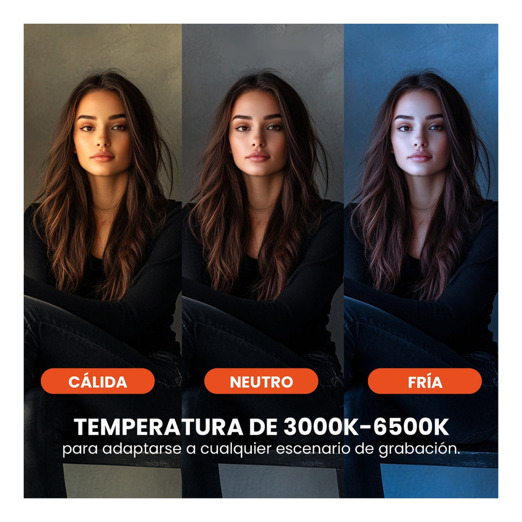 Panel De Luz Profesional Fotografia Con Tripode Ajustable Control Remoto 36 X 25 Cm