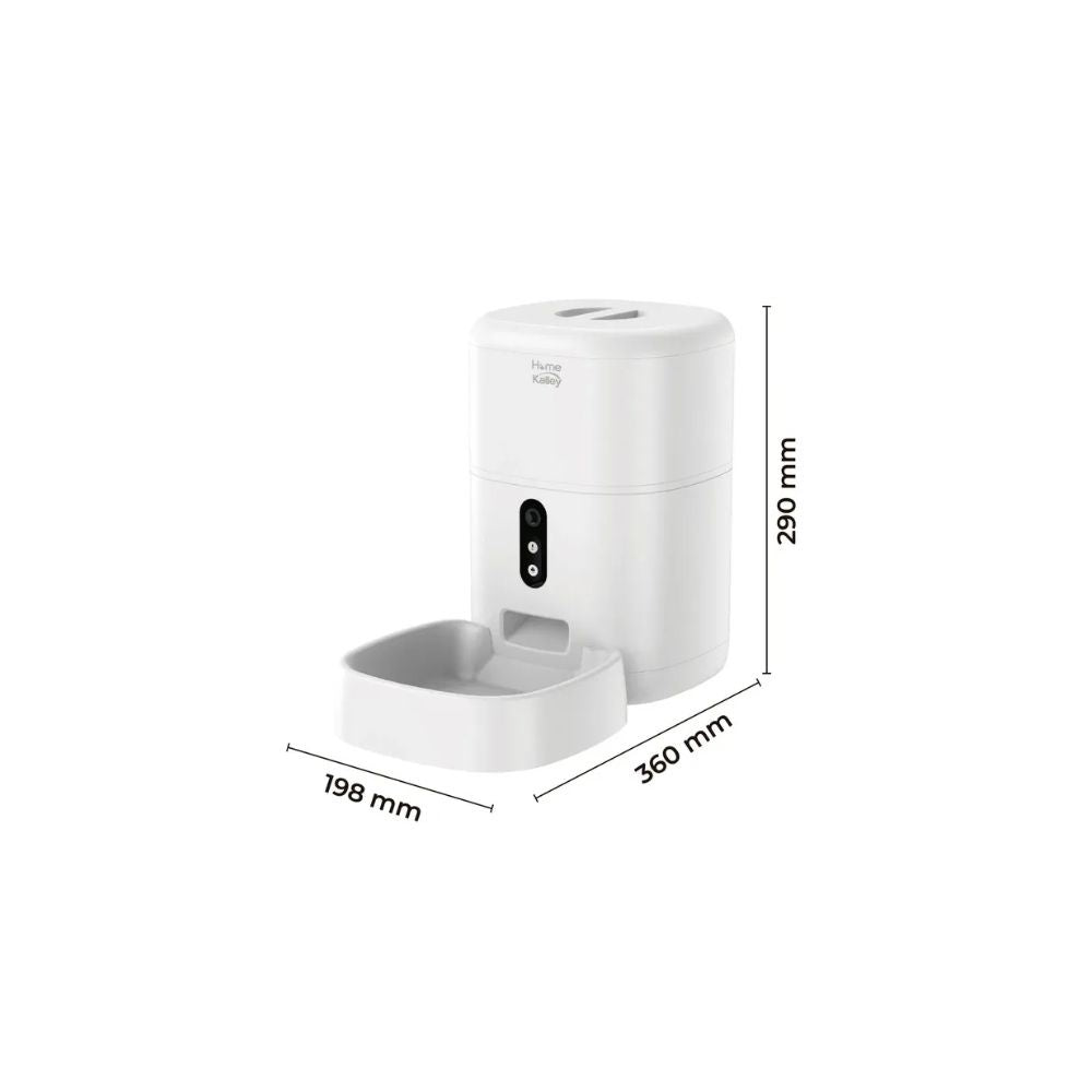 Comedero Automatico Inteligente Kalley Wifi 3L Para Perros Y Gatos