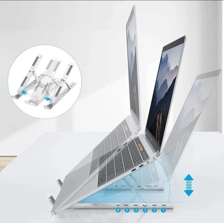 Base Soporte Portatil Ergonomica Reclinable 6 Niveles Funda