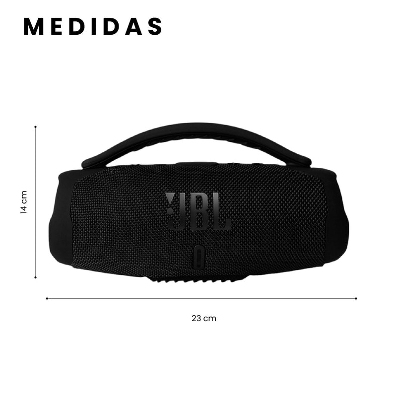 Parlante Mini Boom Box Bluetooth Jbl Inalambrico Negro Replic 1.1