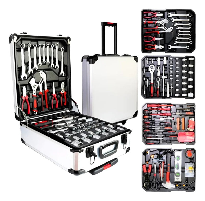 Maleta Set De 187 Piezas Kit De Copas Herramientas Manuales Innovo Tools