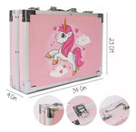 Set De Arte De Lujo 145 Piezas Caja De Aluminio Para Ninos