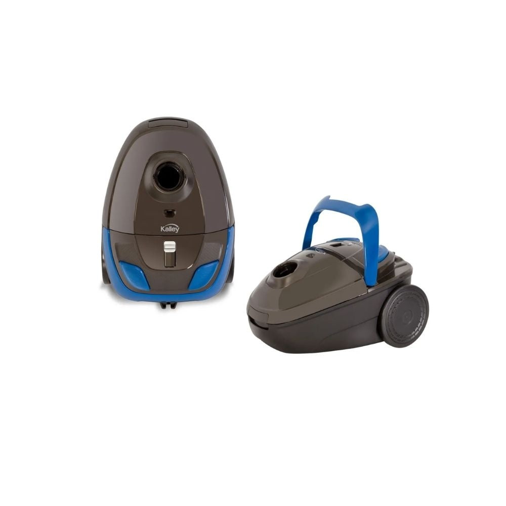 Aspiradora Kalley 1000W Con Bolsa 2L Filtro Hepa Hogar Potente Y Compacta