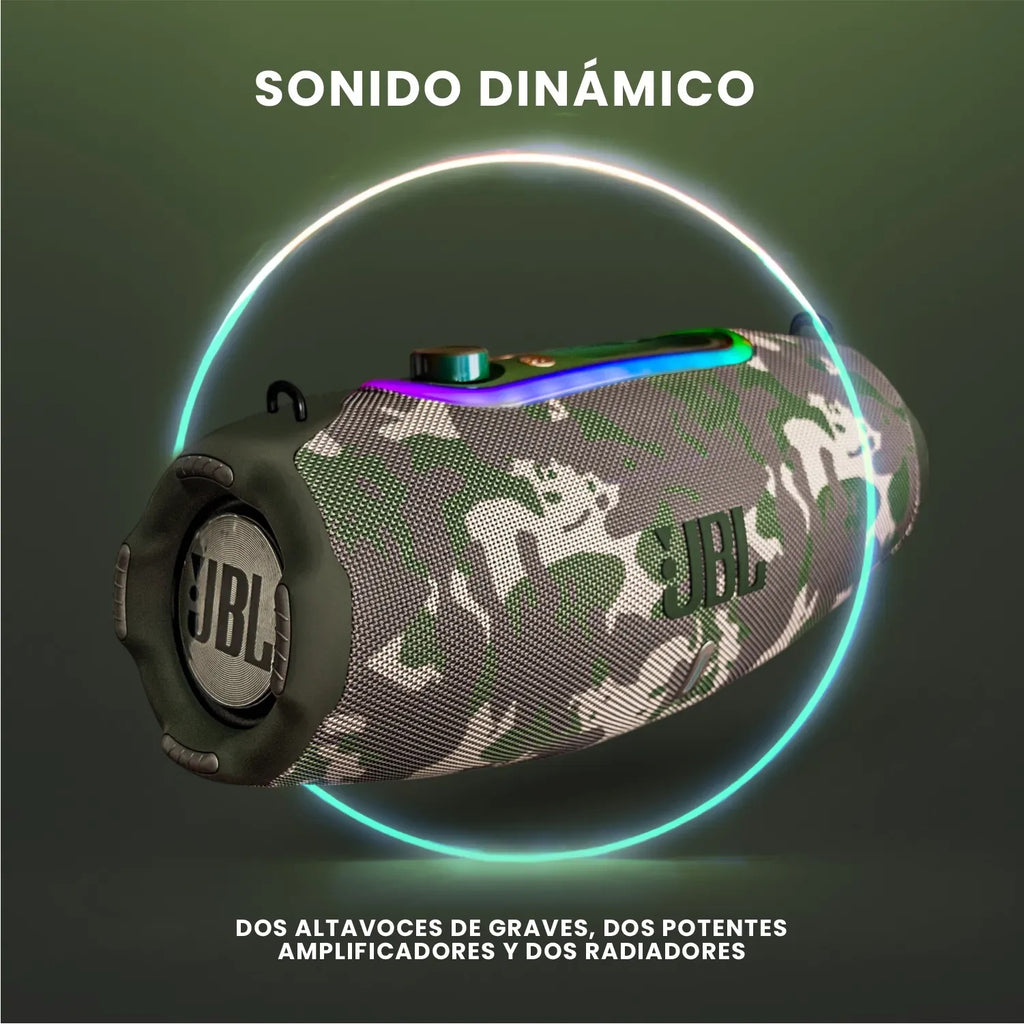 Parlante Xtreme Replica 1.1 Jbl Grande Bluetooth Sonido Potente Hasta 8 Horas Camuflado