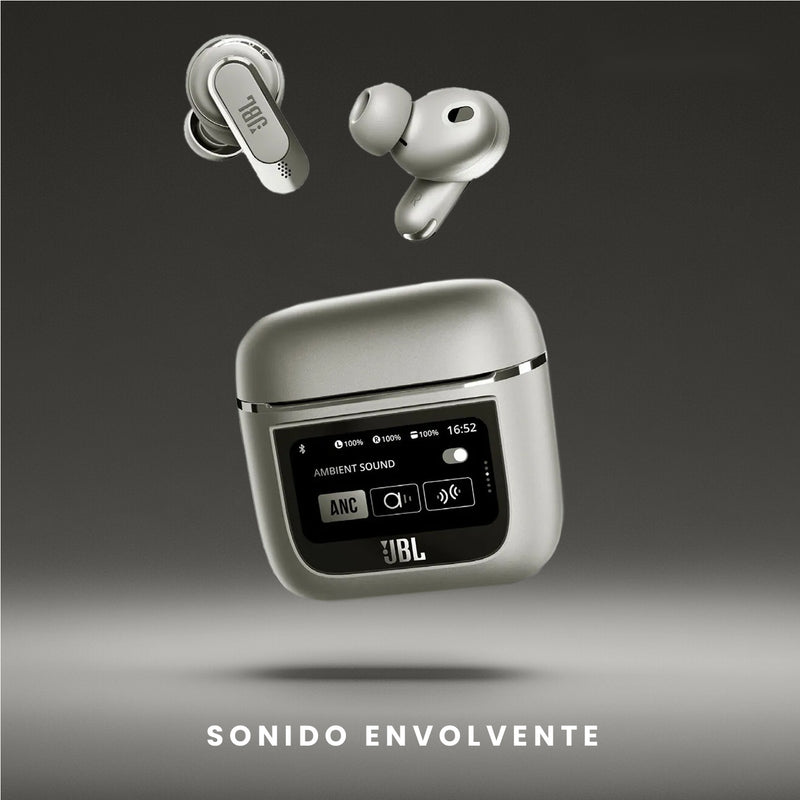 Audifonos Jbl Tour Pro 2 Calidad 1.1 Con Pantalla Tactil Beige