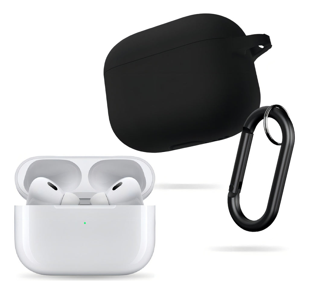 Audifonos Inalambricos Con Estuche Negro Pods 2 Generacion Bluetooth