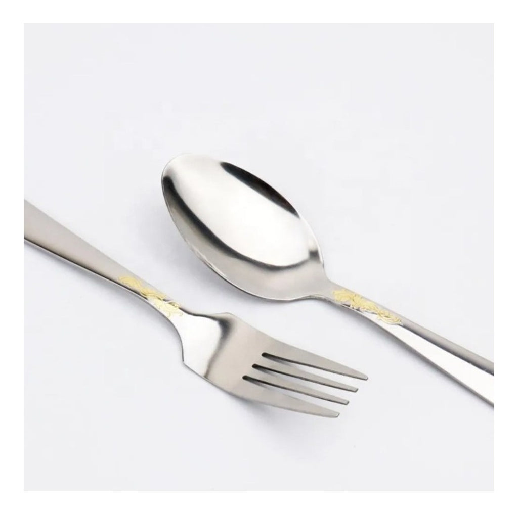 Set De Cubiertos De 24 Piezas Acero Inoxidable Original