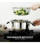 Juego De Ollas 100 Piezas Acero Quirurgico Inoxidable Utensilios Cocina Infaltables Cook Ware