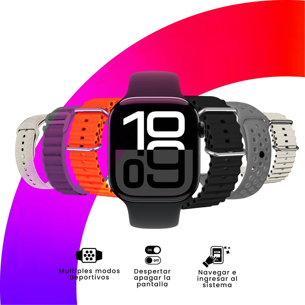 Regalo Perfecto Para Papa Reloj Smartwatch Audifonos Pro Parlante Mega Bass