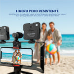 Soporte Profesional Making Crear Contenido Microfono Luz Led Rgb Estabilizador Ideal Tiktoks Youtube Instagram