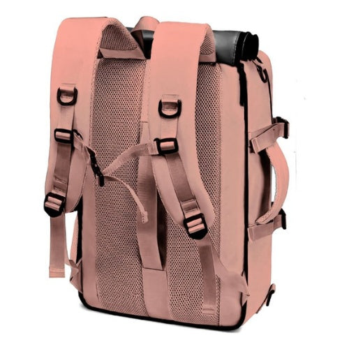 Mochila Bolso Maleta Multifuncional Laptop Viajero Gran Capacidad Impermeable Rosa