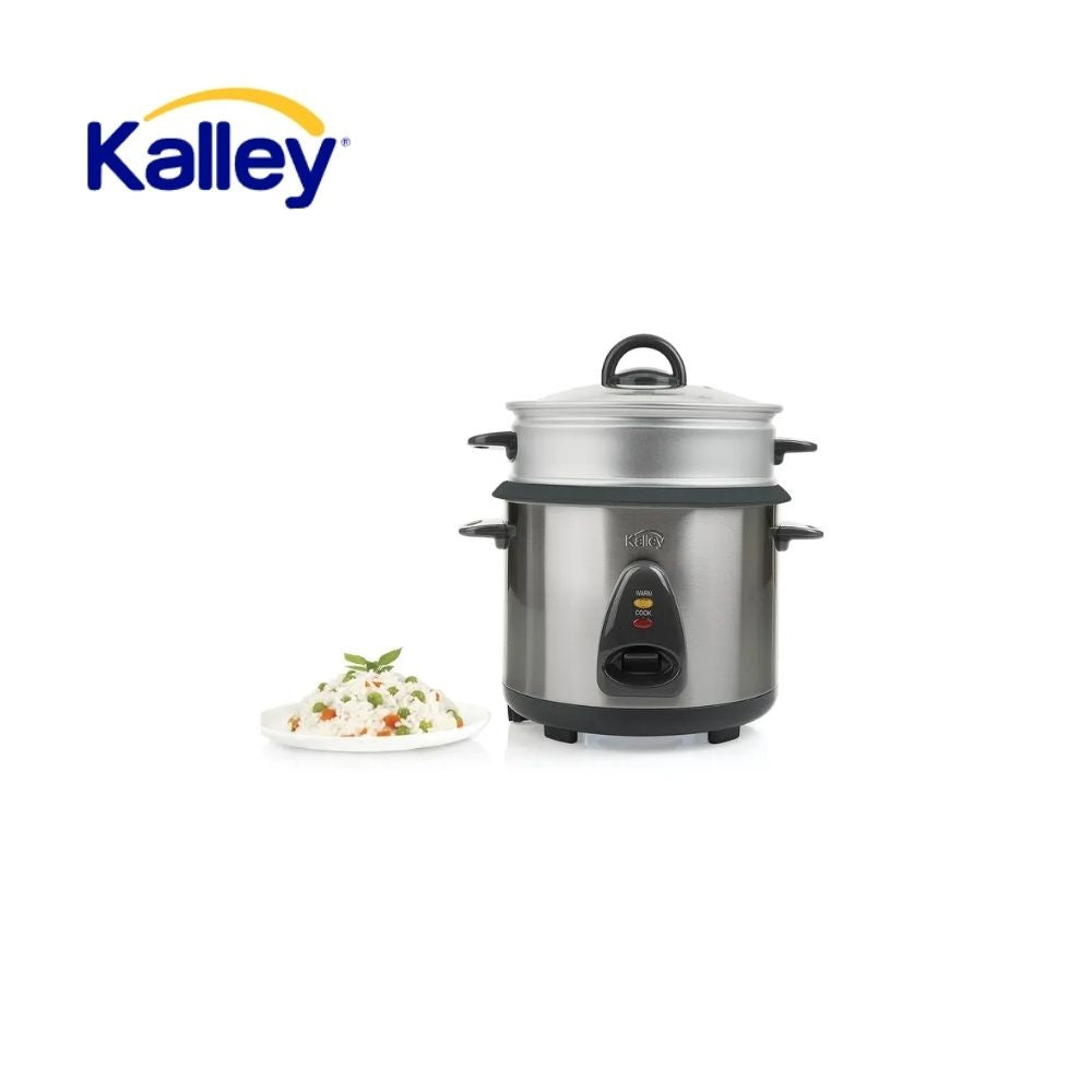 Arrocera Kalley 1.4L 7 Tazas Acero Inoxidable Con Vaporizador Antiadherente