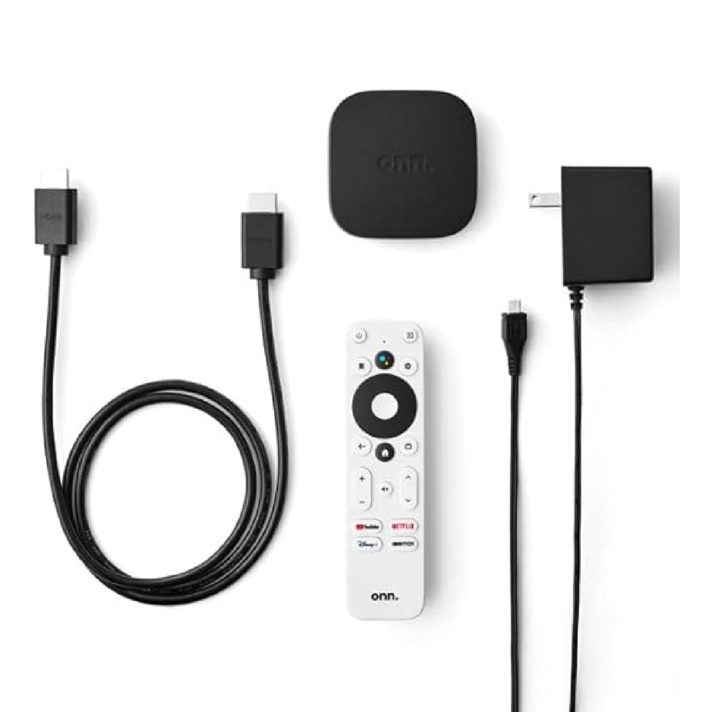 Watch Onn 4K Android Tv Con Magic Tv Instalado Streaming Ultra Hd + Canales Premium Control Por Voz Y Chromecast