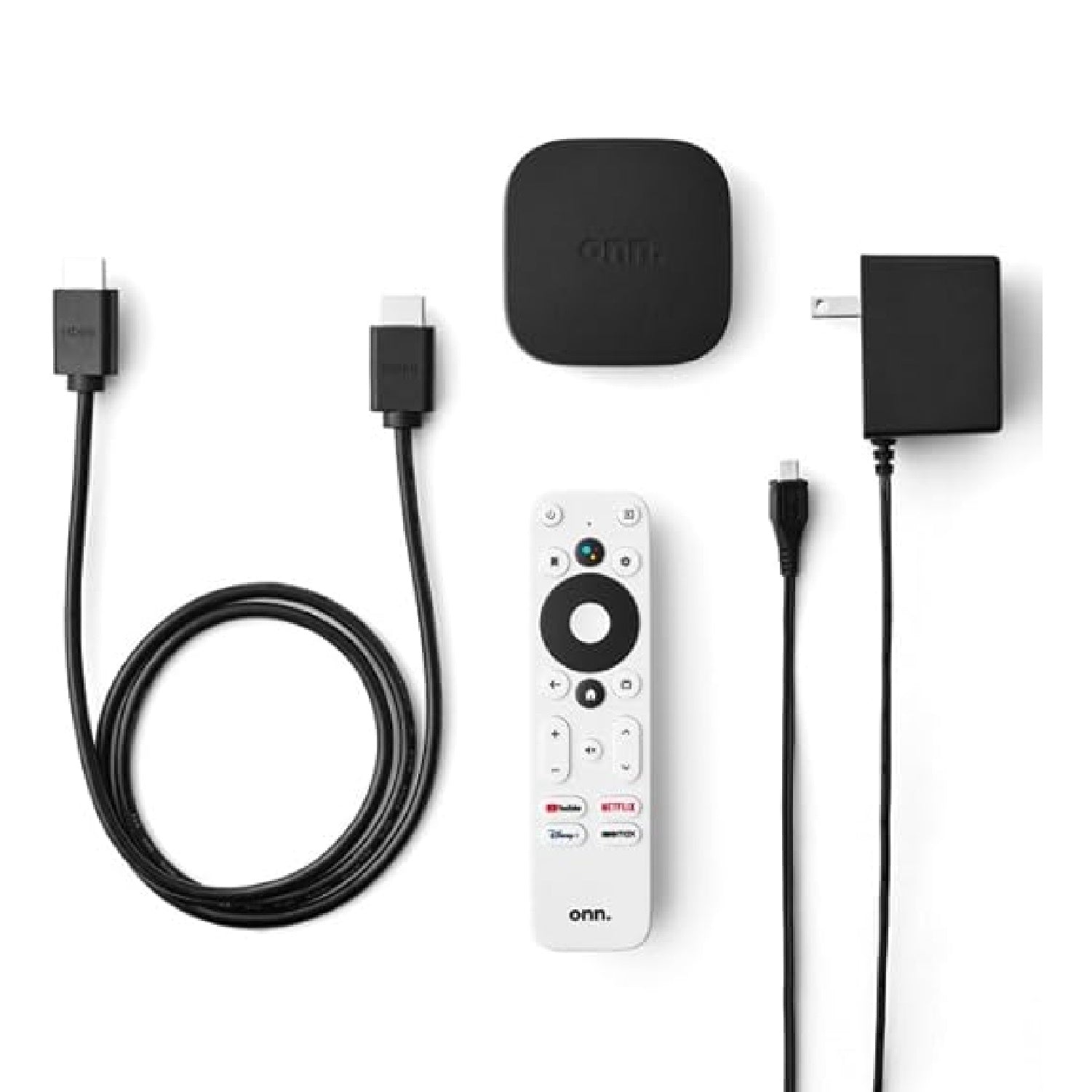 Watch Onn 4K Android Tv Con Magic Tv Instalado Streaming Ultra Hd + Canales Premium Control Por Voz Y Chromecast