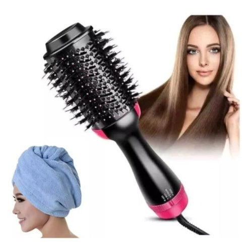 Cepillo Secador One Step Secado Rapido + Gorro Secador