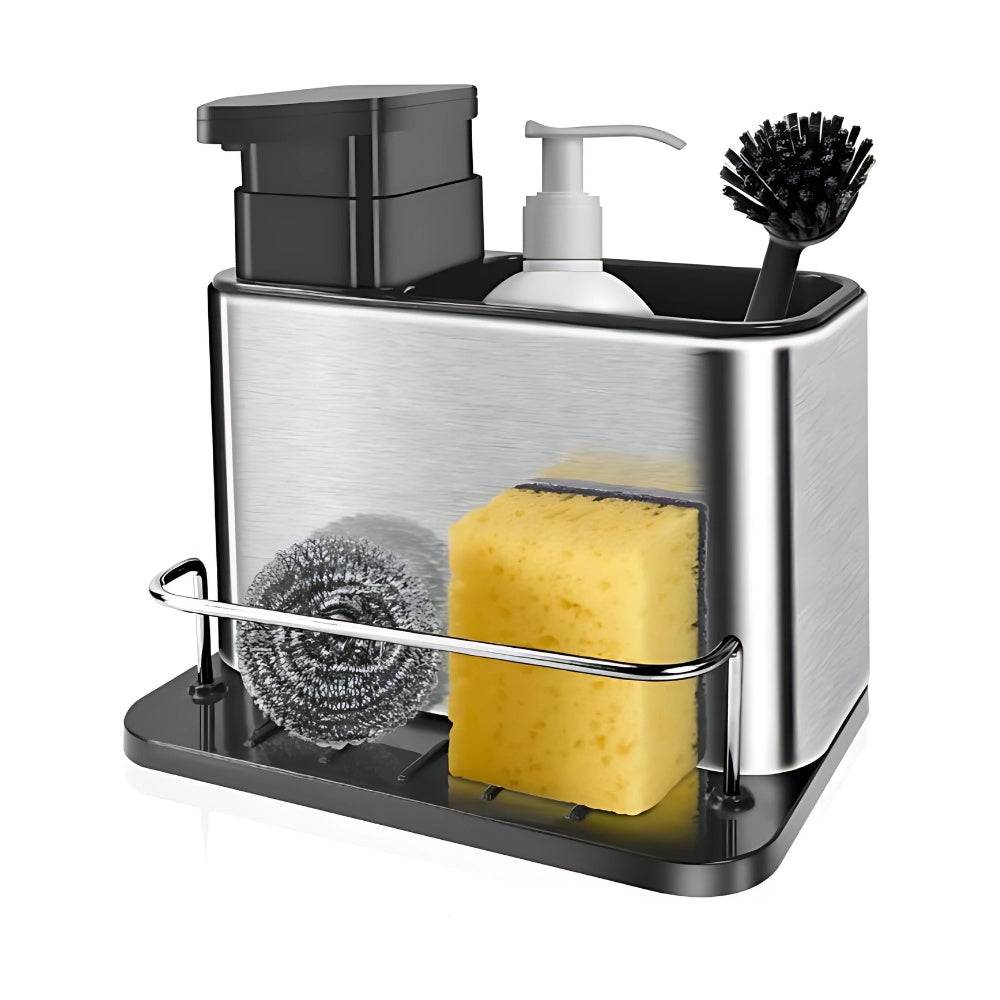 Dispensador De Jabon Acero Inoxidable Inn Home Organizador