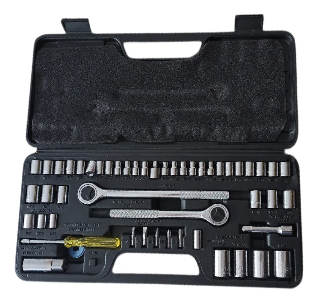 Juego De Copas Herramienta Rache 52 Piezas Con Estuche Innovo